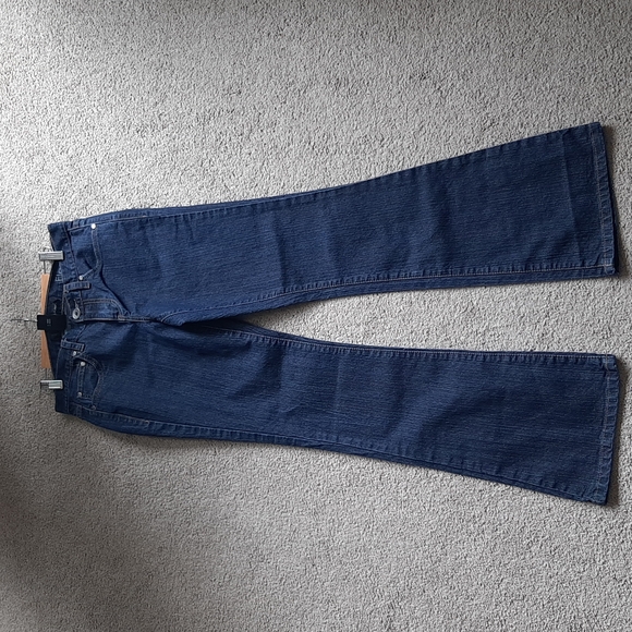 Women's Calvin Klein Flare Jeans Low Waist Size 27 - Picture 2 of 13